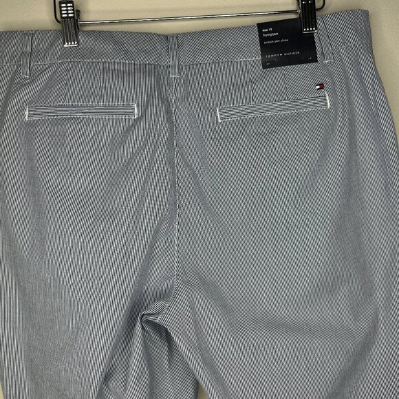 NWT TOMMY HILFIGER HAMPTON STRETCH STRIPED CHINOS - SIZE 12 - Picture 8 of 13